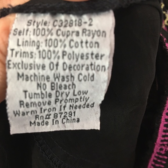 Johnny Was Embroidered Peta Slip Dress Size XL - Picture 15 of 16